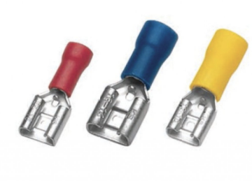 Yarım İzoleli Dişi Faston Kablo Yüksüğü 1,5-2,5mm 0,8x4,80 Solmazsan SK 8239