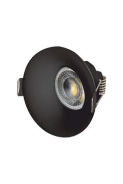 Lion Siyah Yuvarlak Spot Kasası  Cata CT-5091