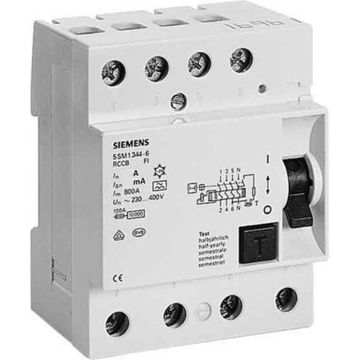 Ma Kaçak Akım Koruma Rölesi 5Sm 4X100A 300 Siemens 5SM3648-0