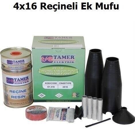 TAMER TAMER-E1 416 4*16 Reçineli Ek Mufu