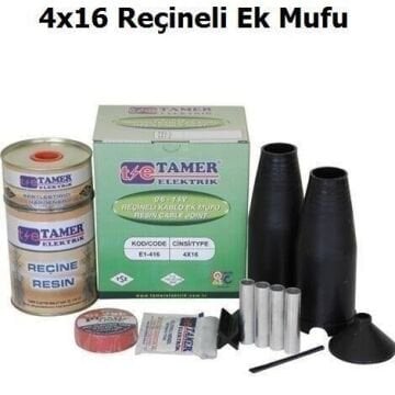 TAMER TAMER-E1 416 4*16 Reçineli Ek Mufu