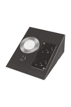 Üçgen Spot Beyaz Ledli Çift Prizli 1W Cata CT-5110B