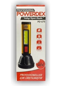Şarjlı El Feneri Pd-675 Powerdex EL FEN POWERDX PD-675